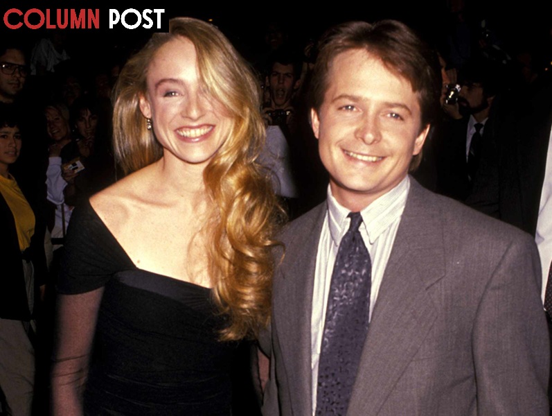 Michael J. Fox and Tracy Pollan